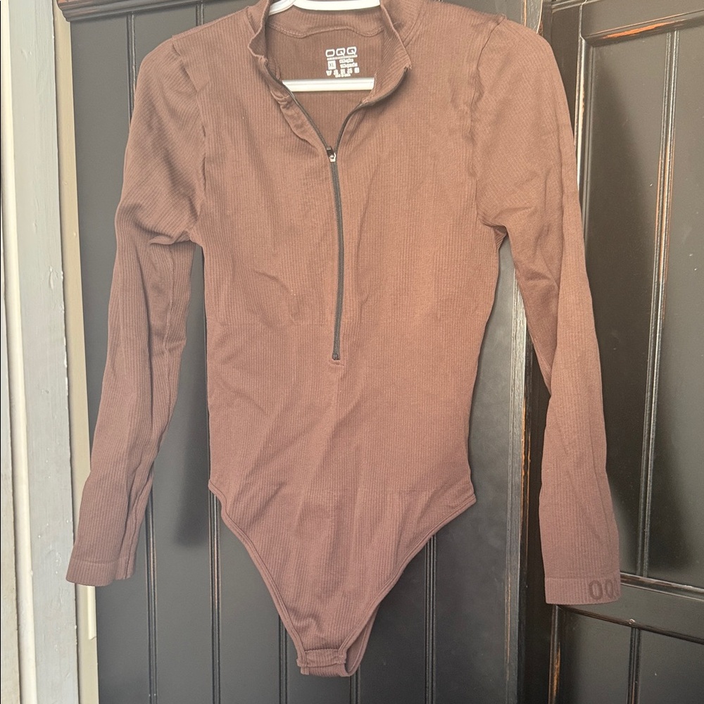 Brown Bodysuit